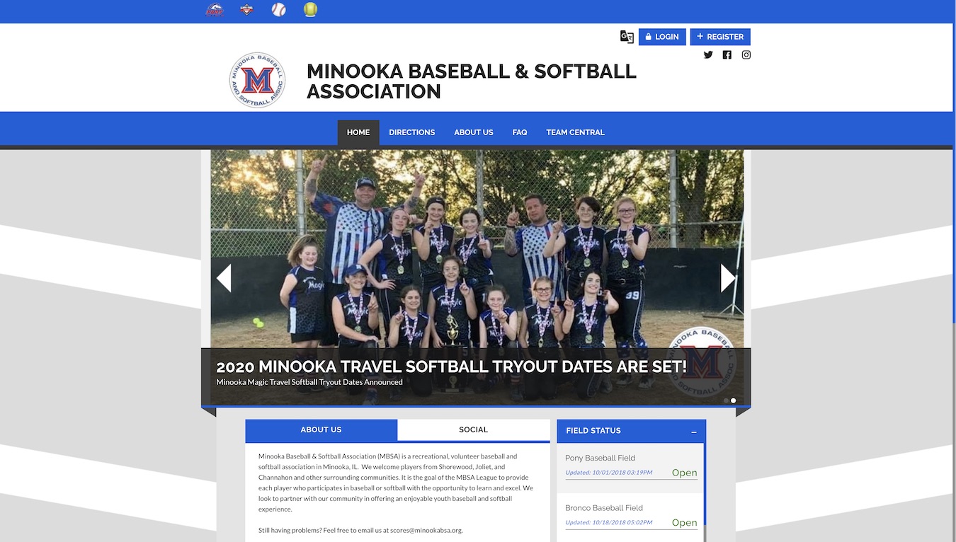 Minooka Baseball and Softball Association